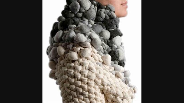 Вязание спицами в технике шибори | Объёмные вязаные вещи shibori knits