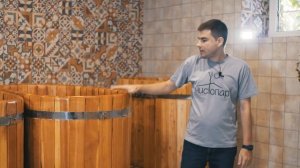 Деревянные купели в общественной бане | Обзор бани | Чистопар