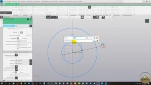 Приивязка отверстия к другому отверстию Компас 3D
