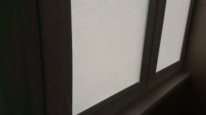 Отделка лоджии ПВХ ламинированными панелями.