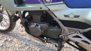 Видео запуска Kawasaki KLE 400