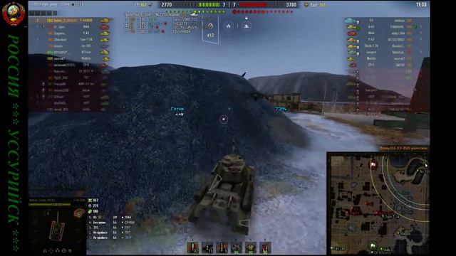 Войн+Основной калибр на Советской СТ Т-34-85М смотреть онлайн