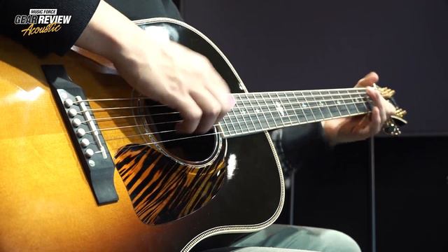 Gibson J-45 Custom Rosewood Vintage Sunburst Review смотреть онлайн