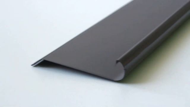 Ламель для забора-жалюзи "Гамма 156", двухсторонний полиэстр RAL 7024 смотреть онлайн