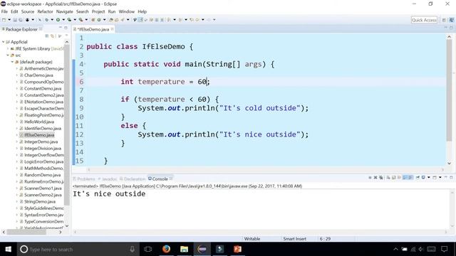 Java if else Statements - Branching Structures if-else - Easy Java Tutorial - Appficial смотреть онлайн