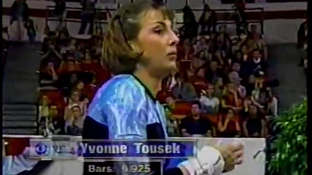 Yvonne Tousek - 2001 NCAA Gymnastics Championships - Vault, Uneven Bars and Balance Beam смотреть онлайн