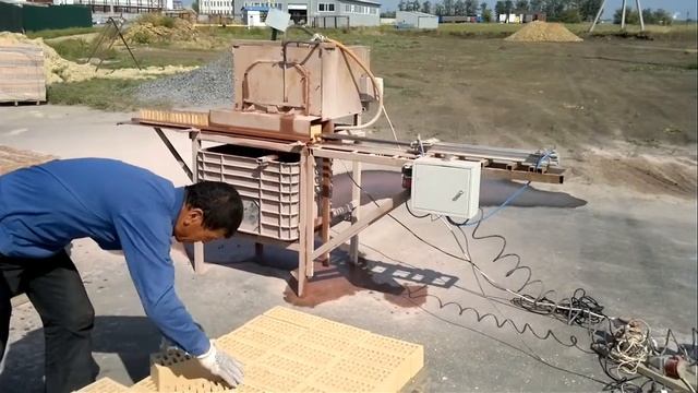 Резательный станок для кирпичей смотреть онлайн