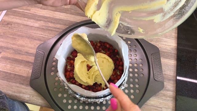 Вы должны приготовить этот ПИРОГ С ЗЕМЛЯНИКОЙ (Рецепт пирога в духовке) ЯГОДНЫЙ ПИРОГ