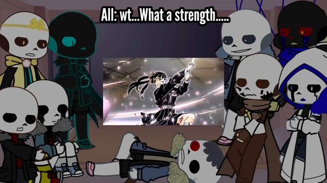 ✨️Sans aus react to✨️ (kanao vs Doma) (1/2) смотреть онлайн