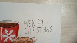 Новогодний рисунок для начинающих поэтапно и легко. Как рисовать цветными карандашами.