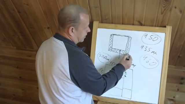 Размеры Владимирского улья лежака (Якимова) и расстояние до дна улья.