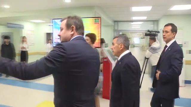 Открытие поликлиники №3 в Альметьевске смотреть онлайн