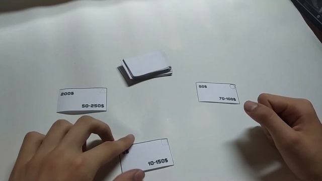 Я решился | Карточная семейная игра