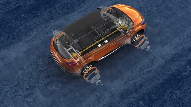 Технологии Renault KAPTUR: как работает полный привод в режиме LOCK смотреть онлайн