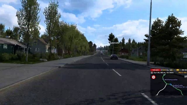 Euro Truck Simulator 2 Шпицберген - Финляндия (Новогодняя)