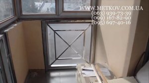 Перила из нержавеющей стали-профильные трубы