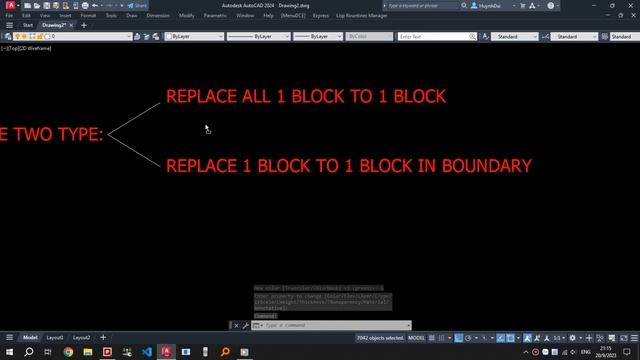 Share Lisp Autocad - 11 - Thay thế block bởi block khác смотреть онлайн