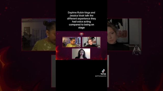 Hazbin Hotel’s Daphne Rubin-Vega & Jessica Vosk on Their Experience Voice Acting PT 1