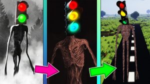 СВЕТОФОРОГОЛОВЫЙ И ЕГО ЖИЗНЕННЫЙ ЦИКЛ В МАЙНКРАФТ ! КАК МЕНЯЛСЯ TRAFFIC HEAD MINECRAFT ЭВОЛЮЦИЯ