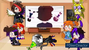 Aftons(+En&Glicth)react to funny memes by the Bendy the Bunny\\Gacha club\\FNAF\\My AU\\Part-2//