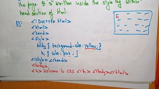css in html tutorial | CSS tutorials | by bhanu priya