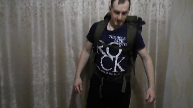 Huntsman Кодар  70 л , цвет Хаки.  Конкретный рюкзак для конкретных целей смотреть онлайн