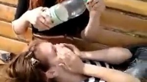 Блеванула от смеха