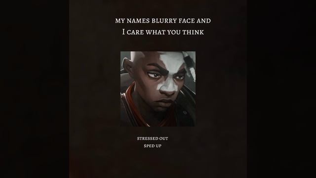 stressed out || sped up • lyrics ♡ смотреть онлайн