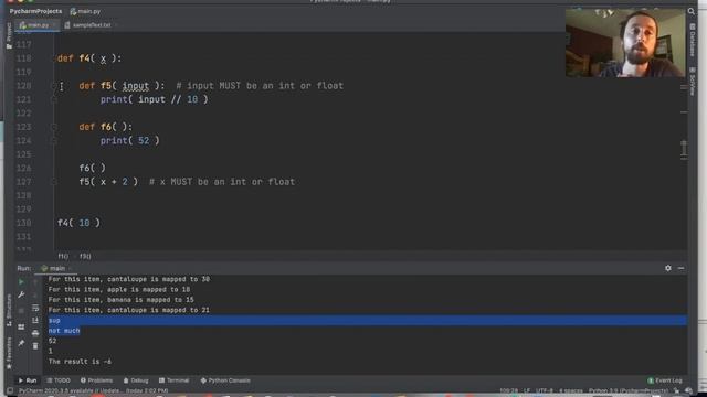 Python Programming: Lesson 29 - Inner Functions смотреть онлайн