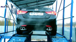 NeX® _Hyundai Elantra MD/V 2011+.ЭКСКЛЮЗИВ! Глушитель раздвоенный. Индивидуальность решает
