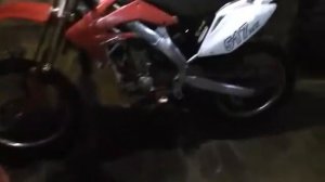 Запуск HONDA CRF250R