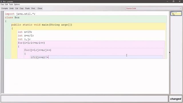 Create A Box Using Java Language . Learn Java Program & Interview Preparation. Program Java Code.