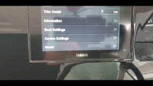 Checking the Yamaha Outboard Engine Alarms on a Yamaha CL5 Display Gauge