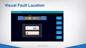 VFL Function Video of Saluki Optical Network Tester