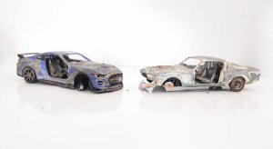 Ford Mustang Shelby GT500  - Реставрация модели авто\\ Крутые идеи для подростков!