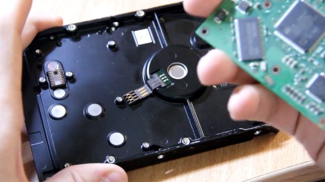 Разбираем винчестер (жесткий диск) Seagate