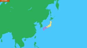 История ЯПОНИИ на карте