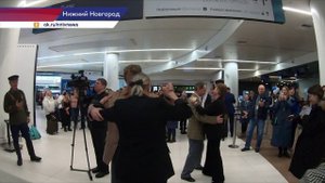 В нижегородском аэропорту имени Чкалова прошел музыкальный и танцевальный флешмоб