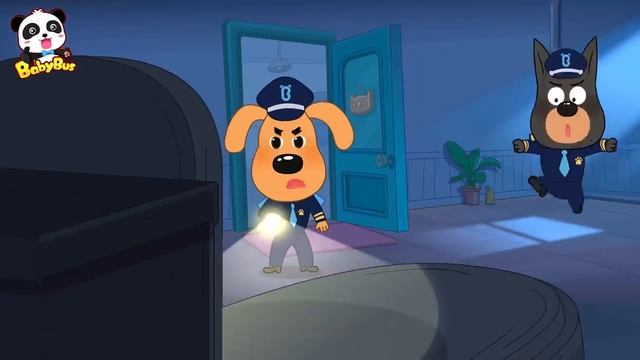 Underground Strange Sound | Police Cartoon | Cartoon for Kids | Sheriff Labrador | BabyBus смотреть онлайн