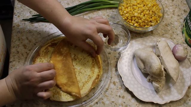 Салат "Курочка Ряба"
