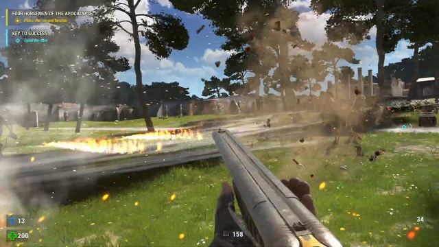 Four Horsemen Of The Apocalypse ! Serious Sam 4 Gameplay ! Key To Success ! game pc serioussam