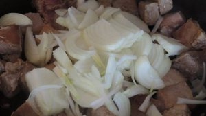 Суп из свинины с тмином