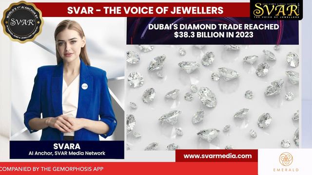 SVAR Media presents AI Anchor SVARA: The Future of Fashion & Jewellery Newscasting - #9 смотреть онлайн