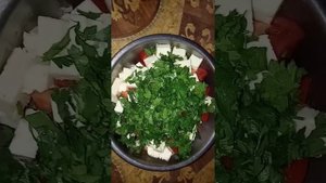 Помидоры с брынзой