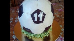 Торт мяч!!!