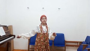 Виктория Халютина.  Ой как я молода со горы гусей гнала.