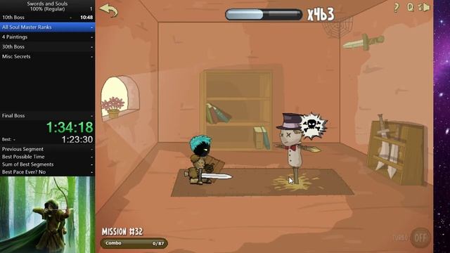 Swords and Souls: 100% - 3:08:00 - World Record смотреть онлайн
