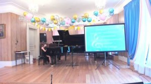 Елизавета Майдла "Прощай музыкалка". Фрагменты  выпускного вечера в ДМШ им. Р.М. Глиэра