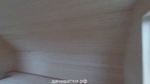 Доступный дачный дом 6*6!