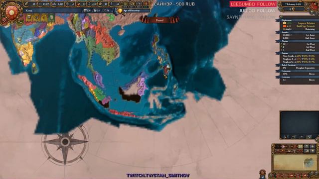 EU4 - Корея - 4 - Very Hard - Choson One Sweet Harmony Turtles all the way down 1.29.2 Korea